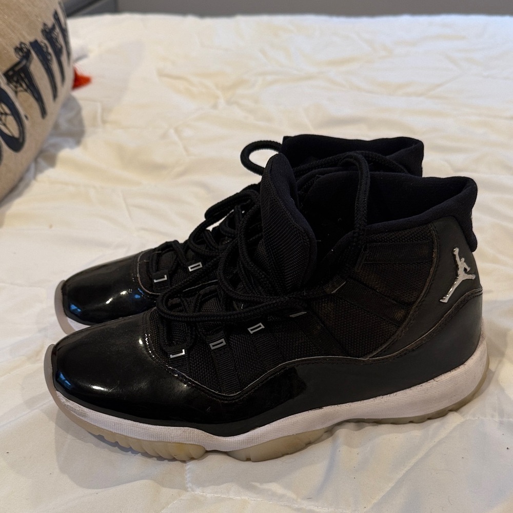 Black and White High-Top Sneakers
